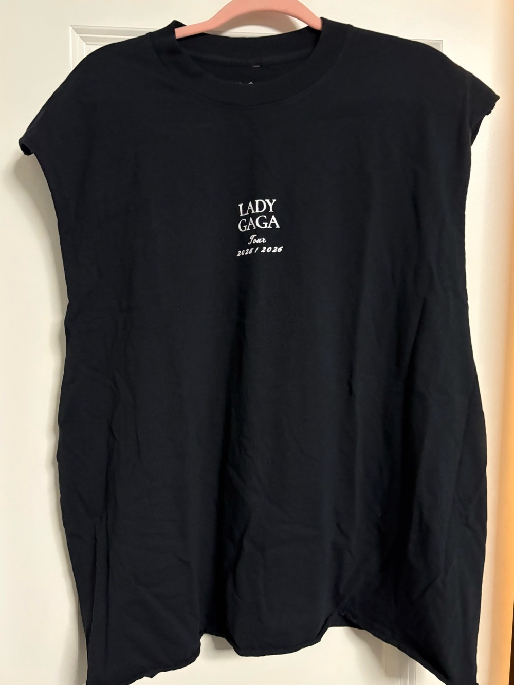 Official lady Gaga the mayhem ball tour cutoff graphic tee size xxl (2025/2026)
